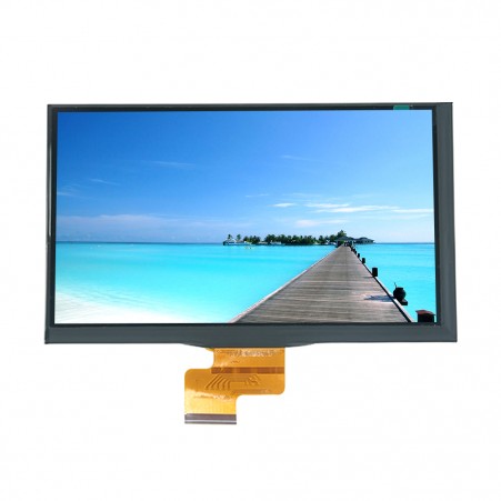 7 inch 1024x600 full view TFT LCD display landscape