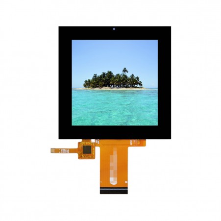 3.4inch 480*480 500nits lcd module MIPI/RGB IPS tft lcd display touch panel