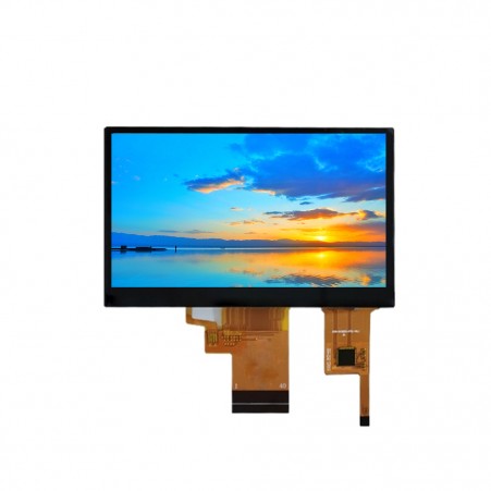 4.3inch tft display module 480*272 RGB IPS lcd panel for smart home with touch screen
