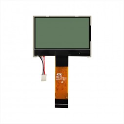 FSTN 128*64 MCU transflective monochrome lcd screen 4k