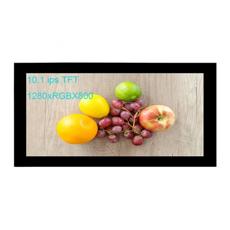 10.1inch 1280x800LVDS lcd module with capacitive touch panel usb  for PC table