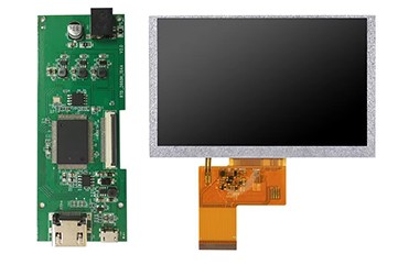 5 Inch 800×480 HDMI to RGB Displa