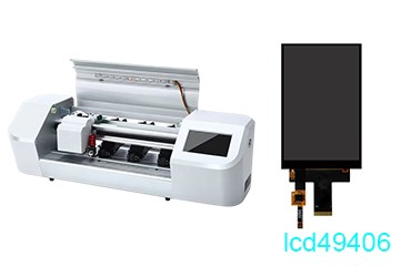 LCD touch display 49406 for cutting film machine