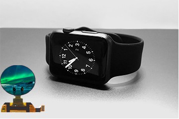 Round Amoled LCD module touch screen for smart watch  Round Amoled LCD module touch screen for smart watch