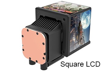 Square LCD display Square LCD display