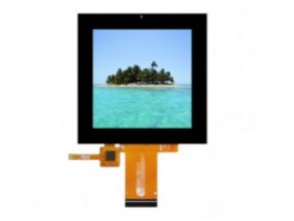 What are the three types of LCD displays?